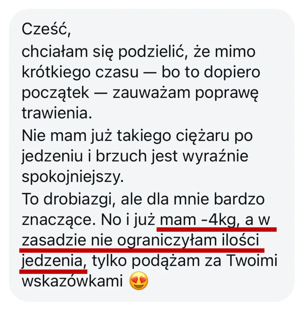 opinia i rezultaty klientki 13